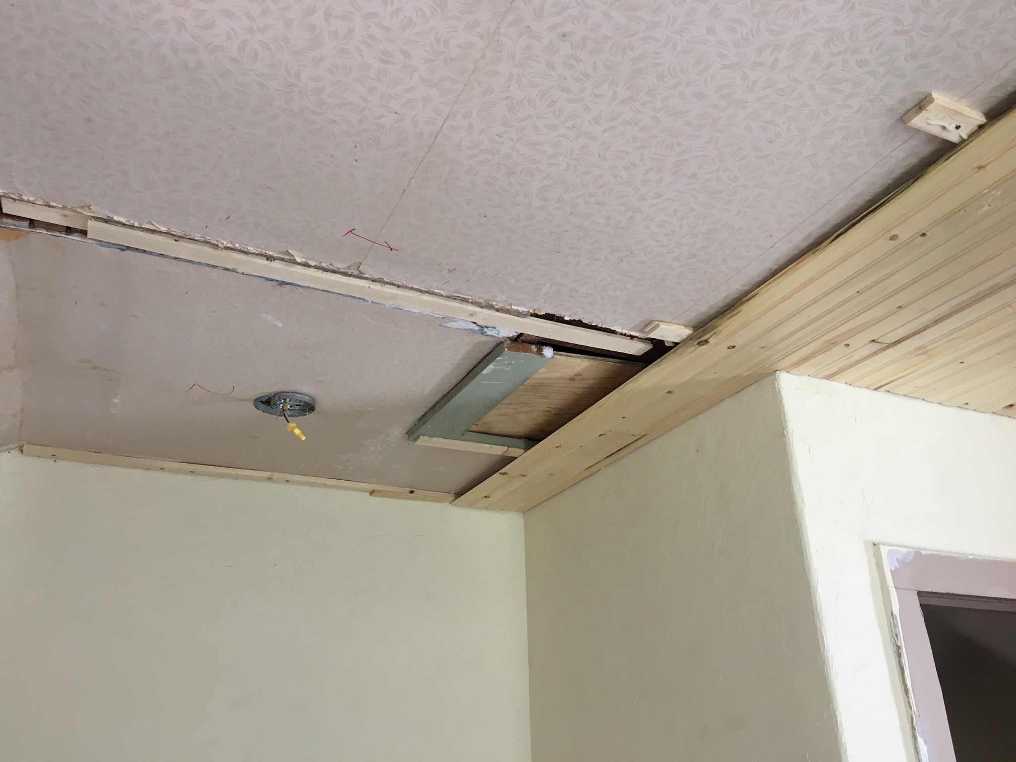 How To Install Tongue And Groove Panels On A Ceiling Dan Nix