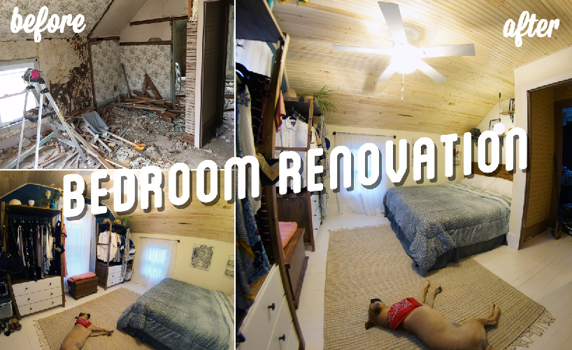 Master bedroom makeover renovation before and after modern farmhouse