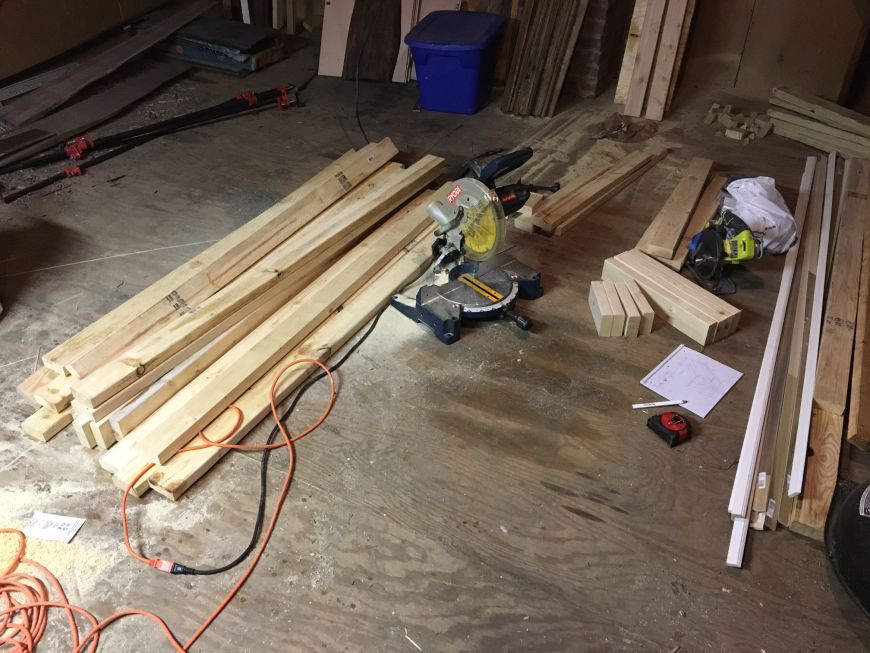 building a woodworking workbench and outfeed table for tablesaw