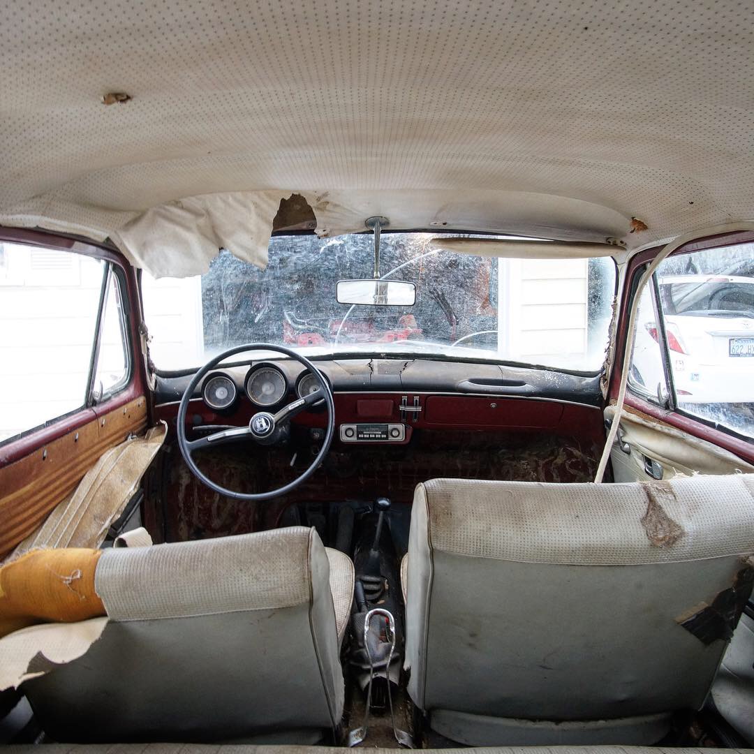 Old VW Type 3 Interior
