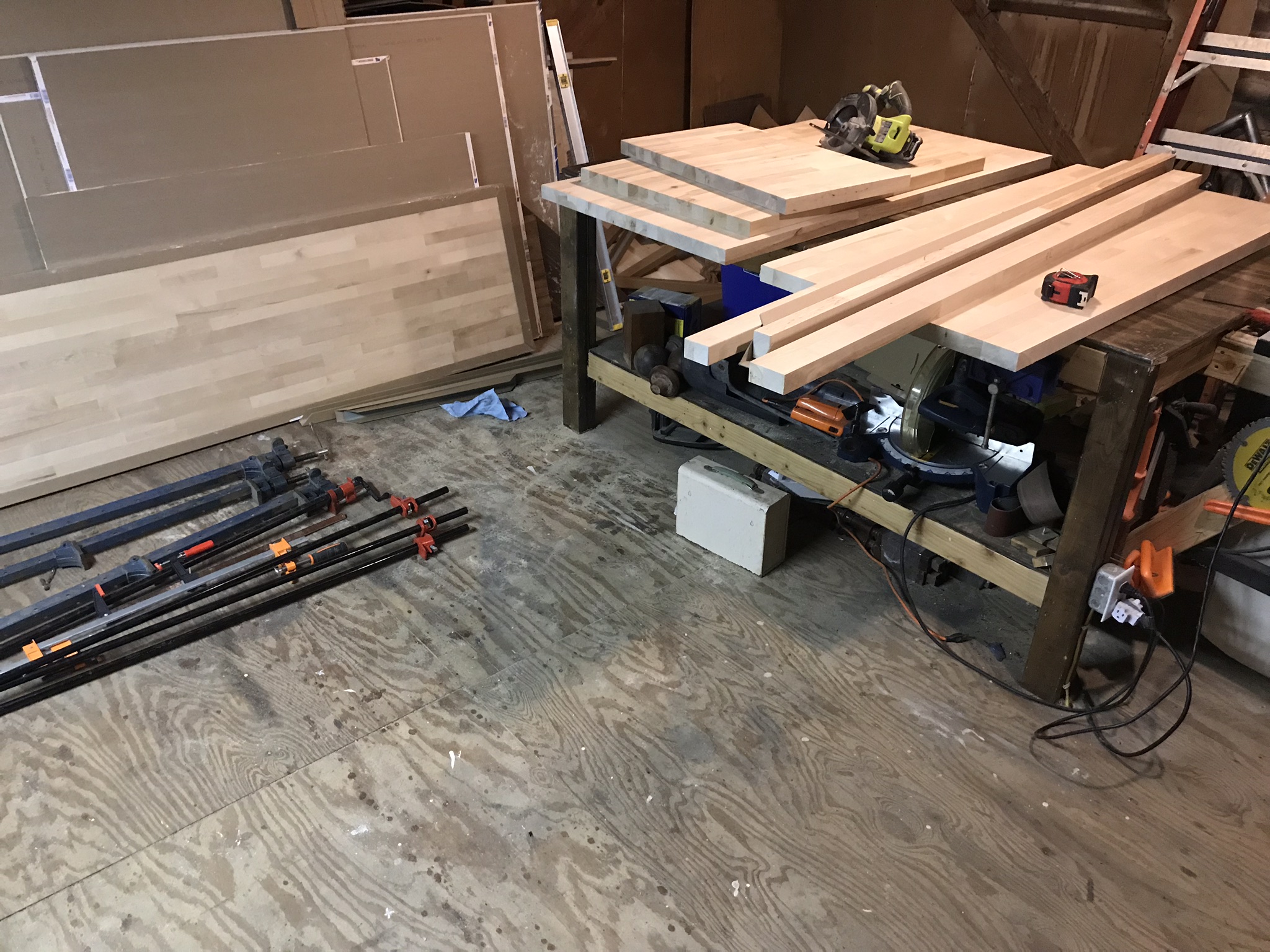 The Wooden Garage Floor Saga How I Rebuilt The Wooden Floor In My